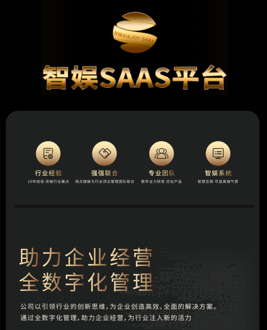 智娱SaaS服务平台